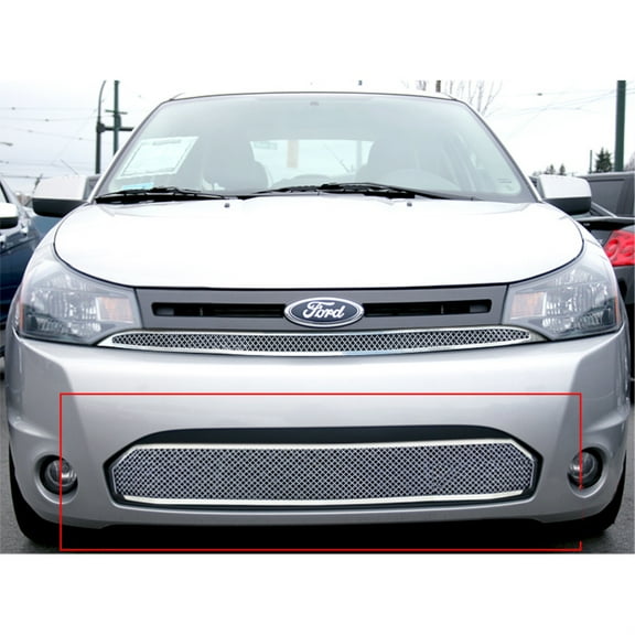 2008-2011 Ford Focus Coupe Stainless Steel Polished Finish 1.8 Mm Wire Mesh Mesh Grille