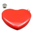 thumbnail image 5 of 1 UNID creativo en forma de corazón Hip Frasco 4 onzas Mini botella de vino portátil, 5 of 5