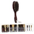 thumbnail image 4 of OUNONA Cepillo De De Madera Natural Color Café Con Densas Para Limpieza Y Cuidado Facial, 4 of 8