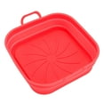 thumbnail image 4 of Fryer Pot Basket, Square Fryer Liners Folding Easy To Clean Dishwasher Safe For Home, 4 of 8
