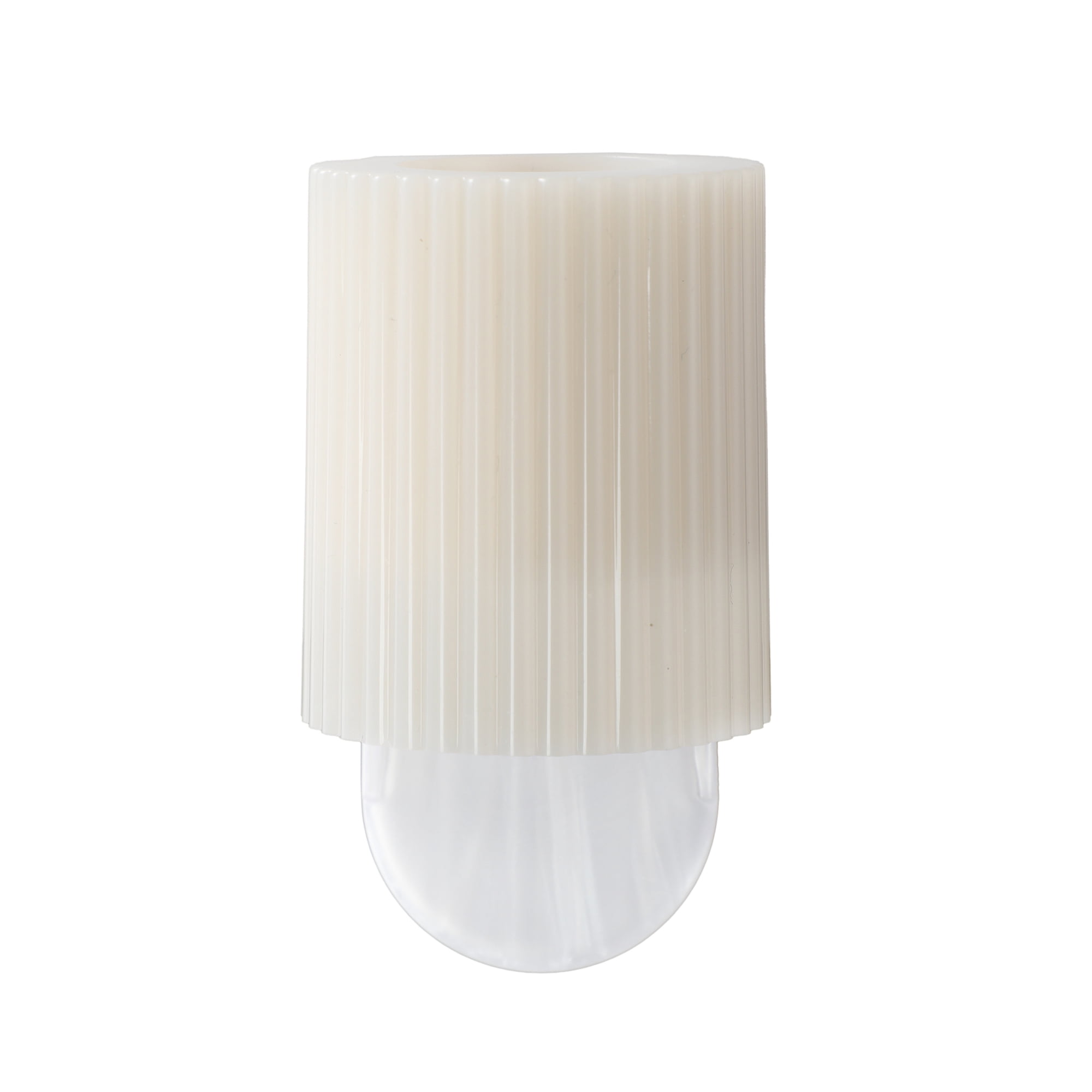 Mainstays Aroma Accents LED Fragrance Plug-in, Ribbed Texture, Papyrus Beige
