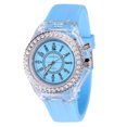 thumbnail image 1 of Reloj luminoso LED colorido para hombres y mujeres, reloj de cuarzo fluorescente para estudiantes y hombres, 1 of 6