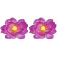 Tage Rops Artificial Lotus Flower, Realistic Fake Lotus Head for Vase Arrangement ...