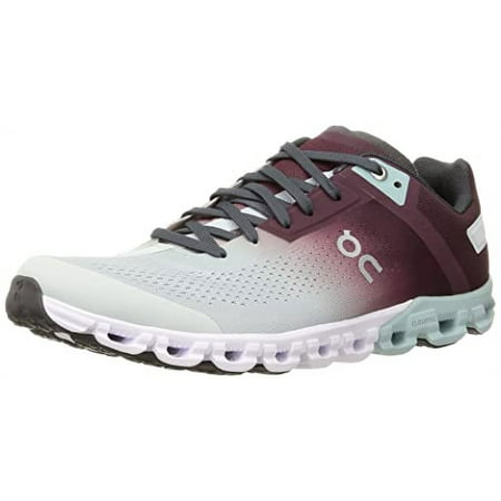 ON Women's Cloudflow Running Shoes Sneakers (Mulberry - Mineral, us_Footwear_Size_System, Adult, Women, Numeric, Medium, Numeric_11)