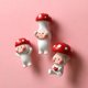 thumbnail image 4 of Cartoon Mushroom Fridge Magnets, Red Mushroom Refrigerator Magnets, Cute Refrigerator Magnets Stickers for Home Office Whiteboard Decoration - 3 PCS, 4 of 5