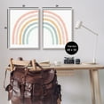 thumbnail image 4 of Stupell Industries Patterned Rainbow Arches Abstract Painting Gray Framed Art Print Wall Art, 24 x 30, Set of 2, 4 of 10