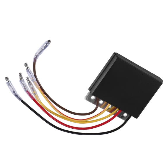 Voltage Regulator Rectifier for ATV for Polaris Big Boss 400 L Metal Plastic Rubber Black Silver Tone