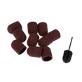 thumbnail image 4 of 10pcs Bandas De Lija Marron Sunnimix Para Manicura Profesional 13 x 19 mm, 4 of 6