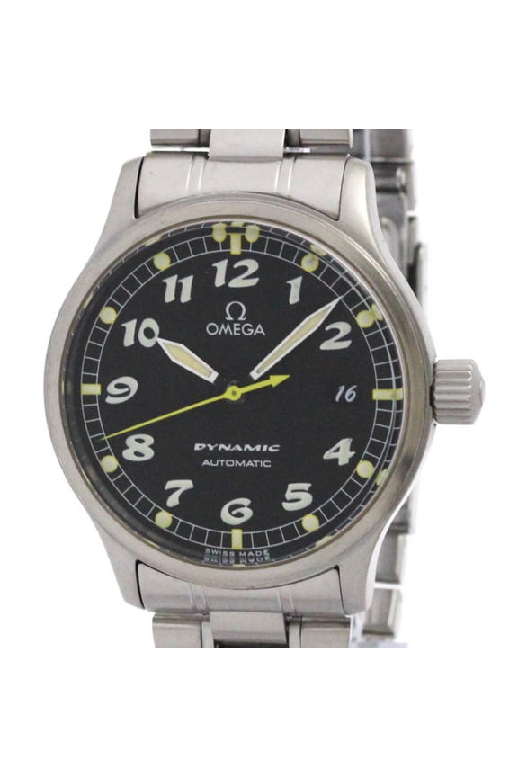 Pre-Owned OMEGA Dynamic Stainless Steel Automatic Mens Watch 5200.50 Polished (Good)