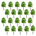 thumbnail image 1 of Injueey Paquete de 20 árboles artificiales de plástico para decoración, bricolaje, manualidades, plantas, adornos, accesorios para jardín Decoración del hogar, 1 of 6