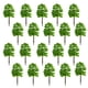 thumbnail image 1 of Naiovety 20 piezas de decoración artificial, árboles de plástico, plantas de paisaje, adornos artesanales, regalos en maceta, suministros Decoración del hogar, 1 of 6