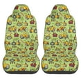 thumbnail image 2 of Fotbe Cute Tractor Pattern Automotive Seat Covers for Cars Trucks and SUVs – Car Seat Covers for Front Seats,Protective Seat Covers,Vehicle Seat Covers, Set of 2, 2 of 9