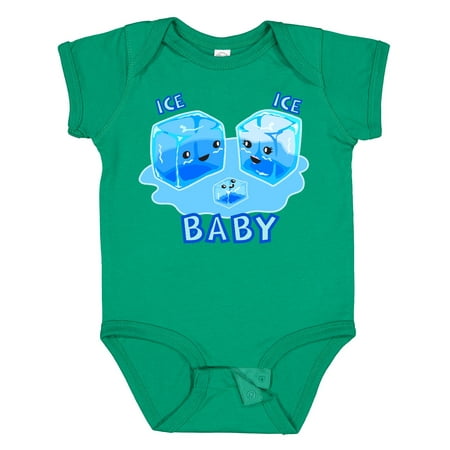 

Inktastic Ice Ice Baby Gift Baby Boy or Baby Girl Bodysuit