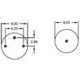 thumbnail image 4 of Airbag Air Bag Spring for Firestone 8864, W01-358-8864, W013588864, 4 of 6