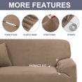 thumbnail image 4 of Unique Bargains Household Polyester Elastic 1 2 3 Seat Sofa Chair Cover Slipcover, 4 of 10