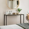 thumbnail image 3 of Console Table, Narrow Entryway Table, Industrial Sofa Table w/Shelf for Corridor, 3 of 12