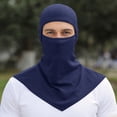 thumbnail image 4 of Evdexr 2026 Balaclava Face Mask for Men Women Summer Cooling Sun UV Protection Breathable Full Head Mask Face Cover for Ski Cycling Navy, 4 of 4