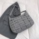 thumbnail image 2 of Bolso Hobo Hombro Mano Acolchado Correa Ajustable Nailon para Mujer Con Color Sólido Viajes, 2 of 7