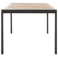 thumbnail image 4 of SAFAVIEH Guthrie 59" Acacia Wood Outdoor Dining Table, Natural, 4 of 9