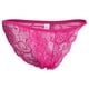 thumbnail image 1 of Ropa interior de encaje floral para mujer Bragas Mini breve s Rosa Zulema Ropa interior de los escritos de las mujeres, 1 of 8