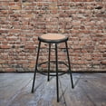 thumbnail image 7 of Hampden Furnishings Flynn Collection 30" Masonite/Steel Science Stool, Black, Pack of 2, 7 of 7