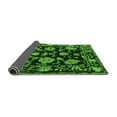 thumbnail image 2 of Ahgly Company Indoor Rectangle Oriental Green Traditional Area Rugs, 5' x 8', 2 of 4