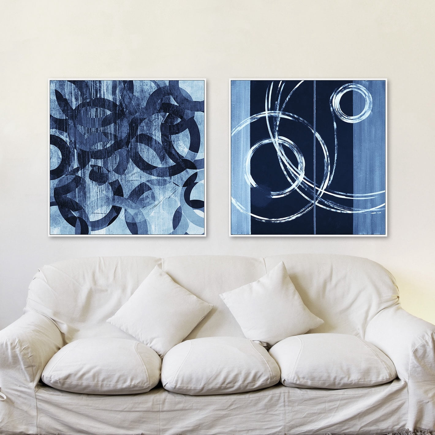 Linked Rings Diptych