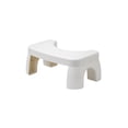 thumbnail image 1 of Stylish Stool - Adults Stool Bathroom Stool For Durable Easy Clean And Toddler For Stool For Adults To Install Combination/White, 1 of 9