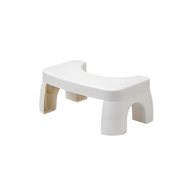 Stylish Stool - Adults Stool Bathroom Stool For Durable Easy Clean And Toddler For Stool For Adults To Install Combination/White