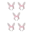 thumbnail image 1 of maskred Comfortable Hair Hoop For Girls Enjoy Fashionable And Comfortable Wear Cute Pink 5Set, 1 of 6