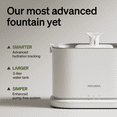 thumbnail image 2 of PETLIBRO Upgrade Cat Water Fountain Stainless Steel Tray, Dockstream 2 Cat Fountain Indoor, 3L/101oz Auto Cat Fountains for Drinking, App Monitoring Pet Water Fountain Dog, 5G WiFi, 2 of 8
