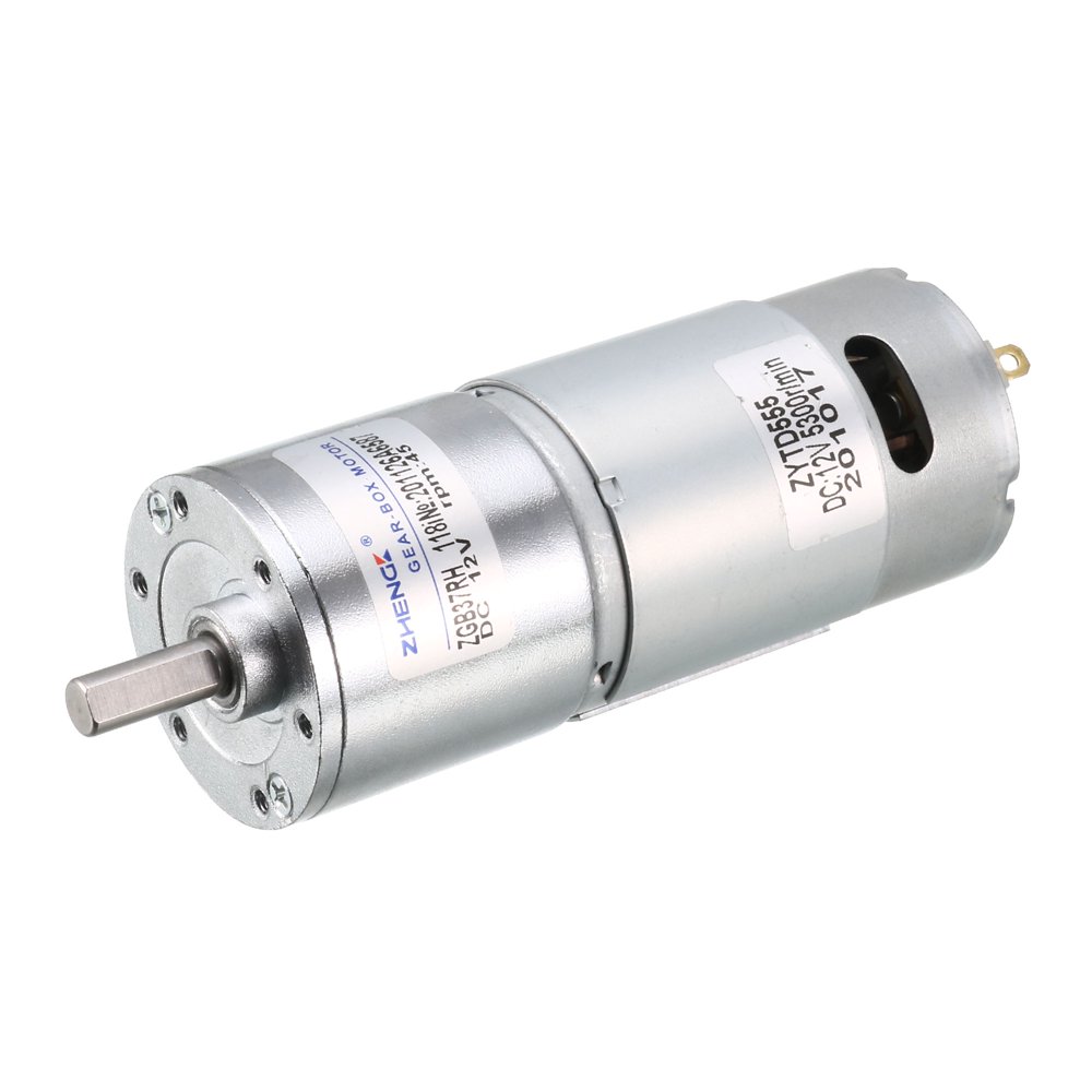 12V DC 40 RPM Gear Motor High Torque Reduction Gearbox Eccentric Output