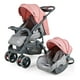 thumbnail image 1 of Carriola para Bebé y Autoasiento D'bebé Sistema de Viaje Elite Reversible Travel System Con Portabebé Rosa, 1 of 6