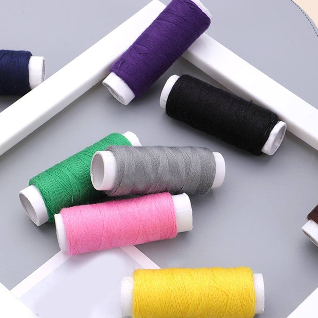 120 Spool of Polyester Sewing Thread Multicolored Spool Sewing Thread for Sewing
