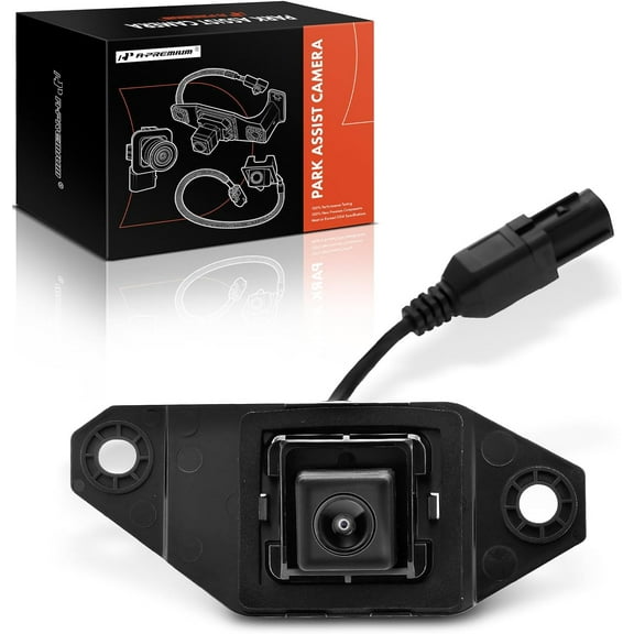 A-Premium Park Assist Camera Rear View Backup Reverse Camera Compatible with Select Scion Models - 2014 2015 xB - Replace# 55TO403