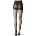 thumbnail image 4 of L'eggs Women's Silken No Waistband Control Top Panty Hose, Jet Black, Q, 4 of 4