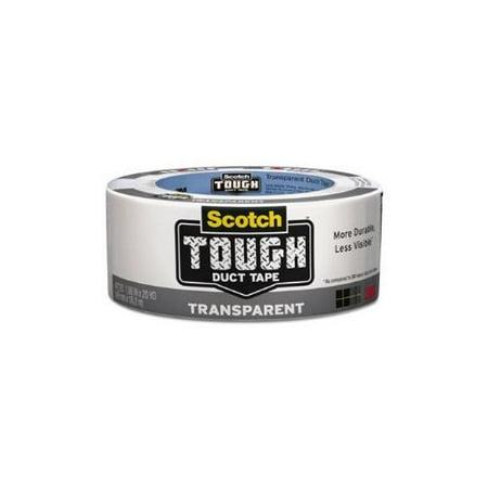 Tough Duct Tape - Transparent, 1.88" x 20 yards, Clear