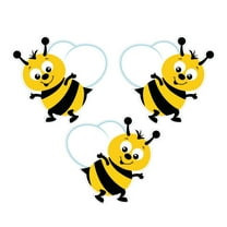 Fun Express Bumblebee Cutouts Bulletin Board Decorations with Marker, Multicolor, 48 Count