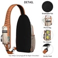 thumbnail image 2 of Vintage Ethnic Sling Bag Boho Chic Crossbody Backpack Lightweight for Commuting, 2 of 6