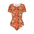 thumbnail image 5 of Shuttle tree Women's Adult Onesie Diaper Lover Button Crotch Romper Cartoon Printed Onesie Pajamas, 5 of 6