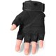 thumbnail image 3 of Guantes tácticos sin dedos para moto, motocicleta, ciclismo, escalada, senderismo, caza, para tiro, caza, motociclismo, escalada (XL-negro), 3 of 5