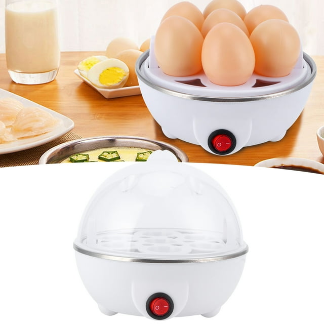 Egg Cooker, Electric Egg Boiler Boil Egg Cooker Egg Cooker with Auto Shut Off Dash Egg Cooker for Hard Boiled Eggs Hard Boiled Egg Maker Egg Boiler Electric Egg Cooker