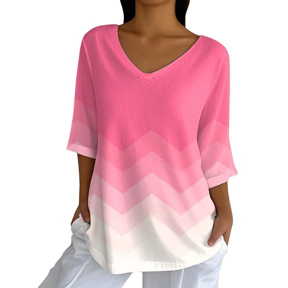 Tittly Womens Loose Fit Summer Tops, Double Printing Women Mom Summer Casual Baseball Short Sleeve Tees Tops Graphic Tees, T Shirts for Women, Womens Tops Tshirts Shirts Beige L