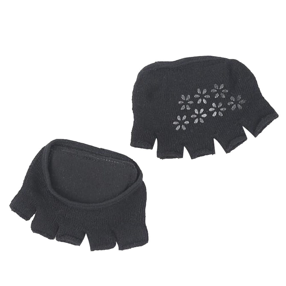 NUOLUX Socks Toe Peep Half Topper Metatarsal Footfive Invisible Liner