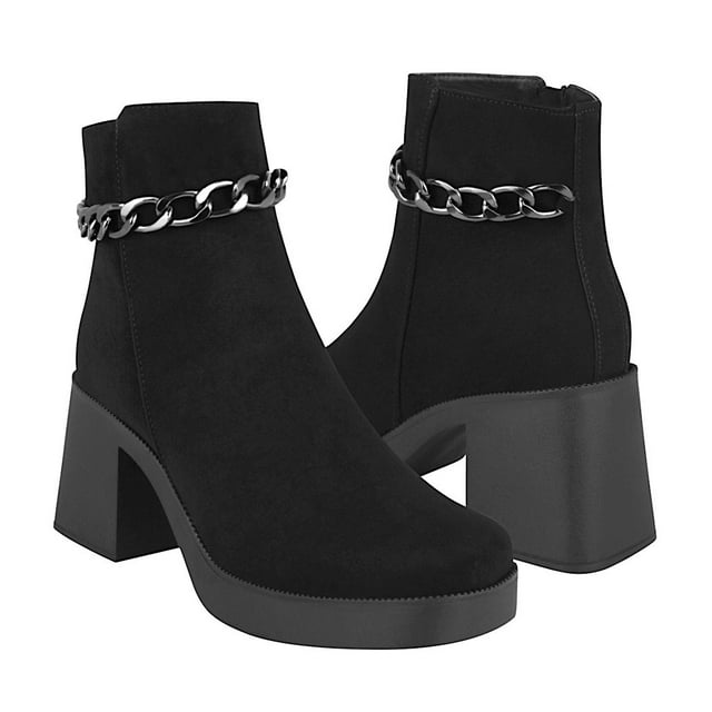 BOTINES DAMA STYLO 733 SUEDE NEGRO Stylo 0733
