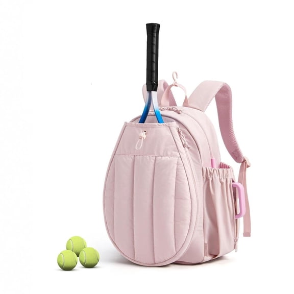 Lerpwige Practical Tennis Accessory Bag Spacious for Rackets and Essential Storage