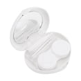 thumbnail image 2 of Unique Bargains 1 Set Contact Lens Case Heart Shape Lens Storage Case White, 2 of 5