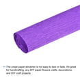 thumbnail image 3 of Crepe Paper Roll Crepe Paper Decoration 7.5ft Long 20 Inch Wide, Dark Purple, 3 of 5
