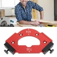 thumbnail image 1 of Router Table Corner Jig, Multi Functional Corner Template Anti Rusty R35 T35  for Woodworking, 1 of 7