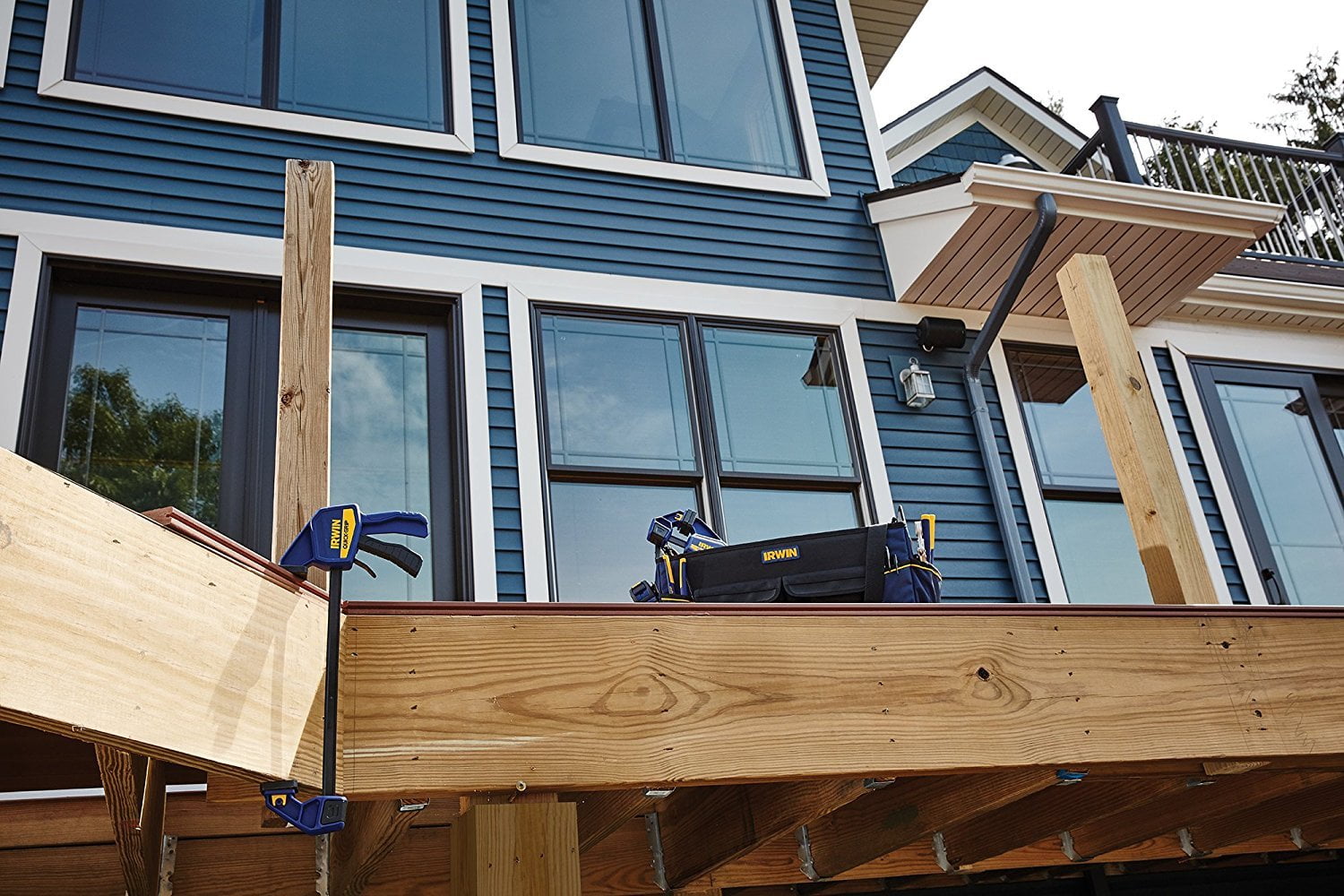IRWIN Quick-Grip 1-Handed Medium-Duty Bar Clamp/Spreader (12 Inch), 1964718